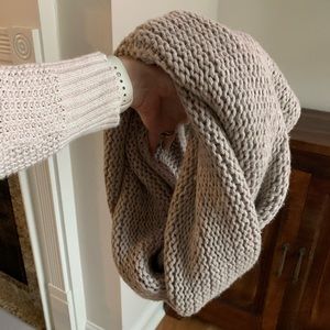 LOFT Tan Infiniti Scarf